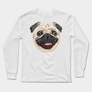 Ziggy the Pug Long Sleeve T-Shirt